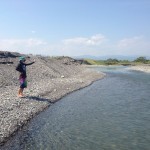 物部川河口